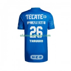 Camisola Tigres UANL Florian Thauvin 26 Homem Equipamento Segundo 2022-2023 Manga Curta